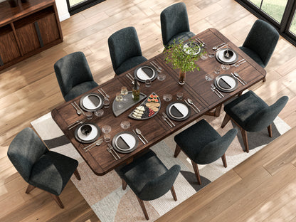 Kendamore Dinning table set (Table+ 8 chairs)