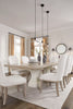 Jorlaina dining set with Table +8 chair