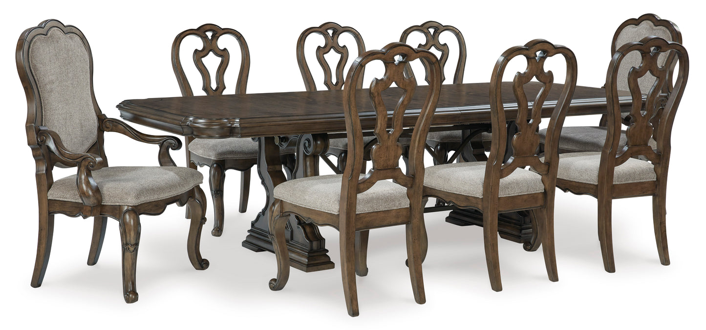 MAYLEE Dinning table set (Table+ 8 chairs)