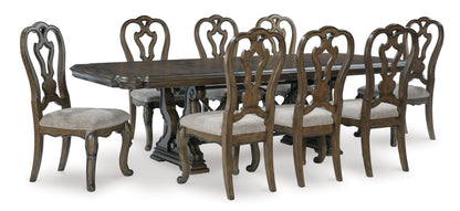 MAYLEE Dining table set (Table+ 8 chairs)