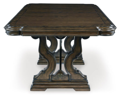 MAYLEE Dinning table set (Table+ 6 chairs + Bench)