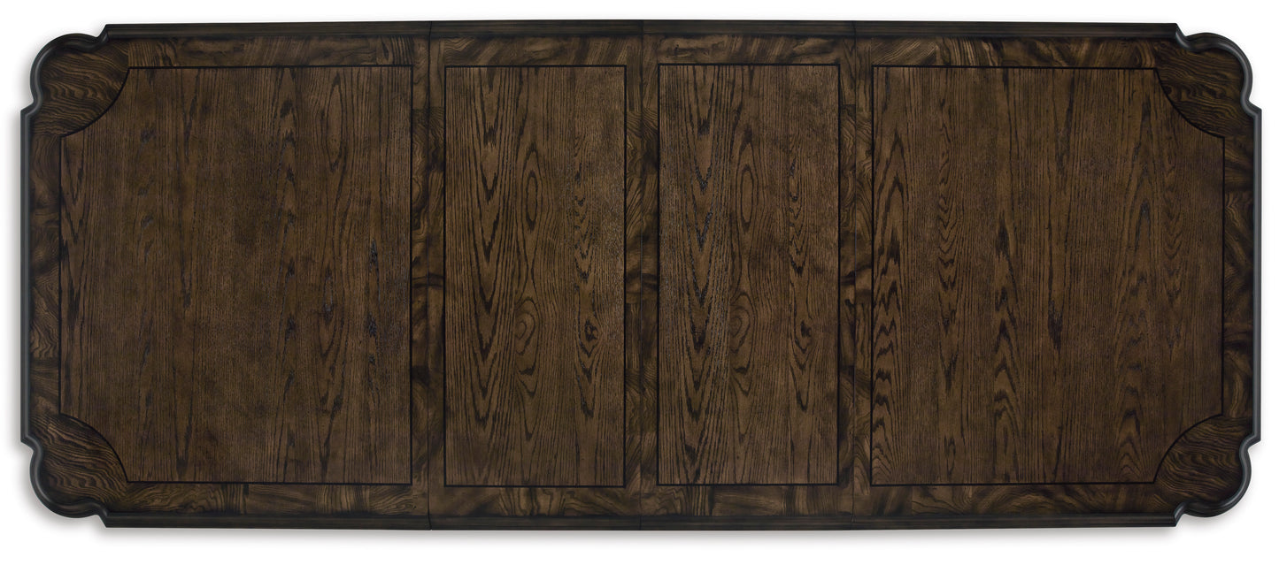 MAYLEE Dinning table set (Table+ 6 chairs + Bench)