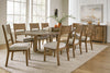 Cabalynn Dinning table set (Table+ 8 chairs)