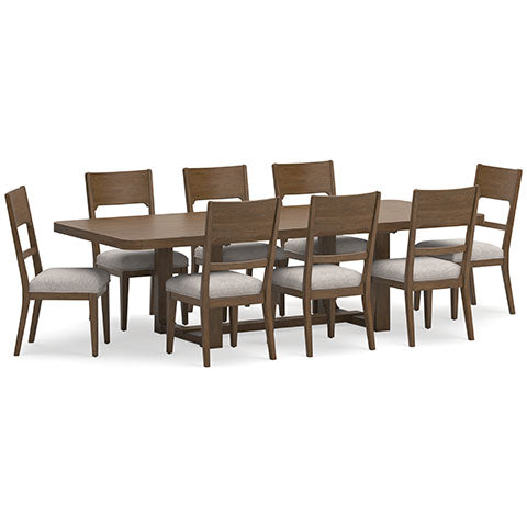 Cabalynn Dining Set With 8 Chairs