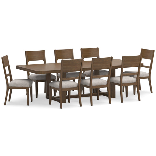 Cabalynn Dinning table set (Table+ 8 chairs)