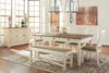 Bolanburg Dining Table + Chair + Bench