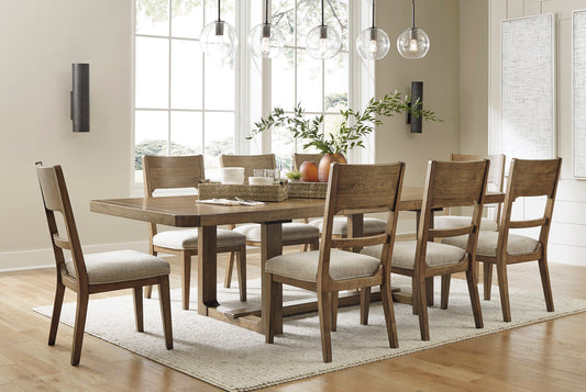 Cabalynn Dining Set With 8 Chairs