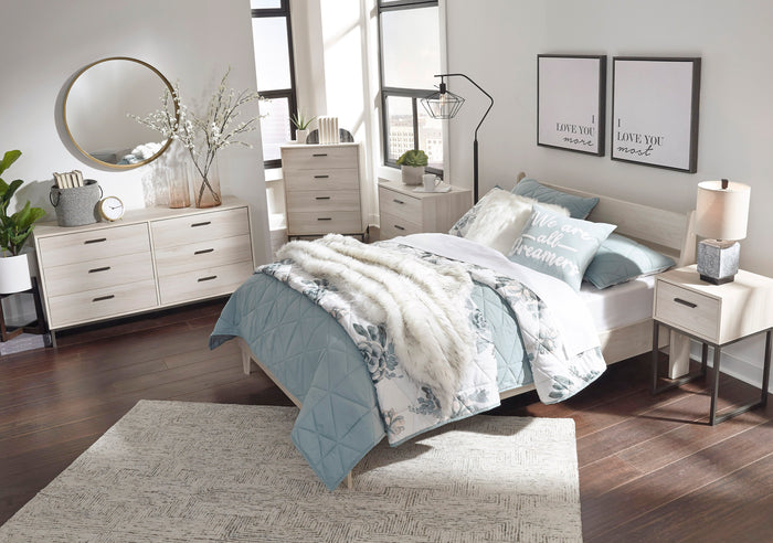 Socalle Bedroom set (Bed+dressor+2 Nightstands)