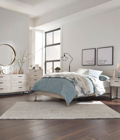 Socalle Bedroom set (Bed+dressor+2 Nightstands)