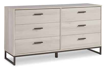 Socalle Bedroom set (Bed+dressor+2 Nightstands)