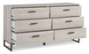 Socalle Six Drawer Dresser