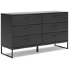 Socalle Six Drawer Dresser