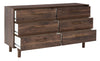 Calverson Six Drawer Dresser