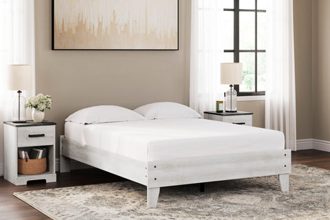 Shawburn Full Platform Panel Bed