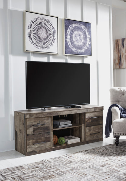 Derekson LG TV Stand With Fireplace Option