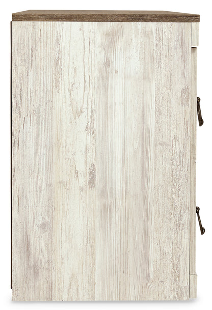 Willowton Pier EW LG TV Stand With Fireplace Option