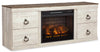 Willowton Pier EW LG TV Stand With Fireplace Option