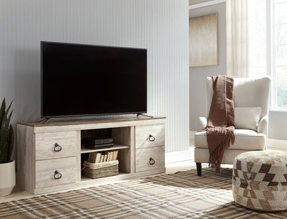 Willowton Pier EW LG TV Stand With Fireplace Option