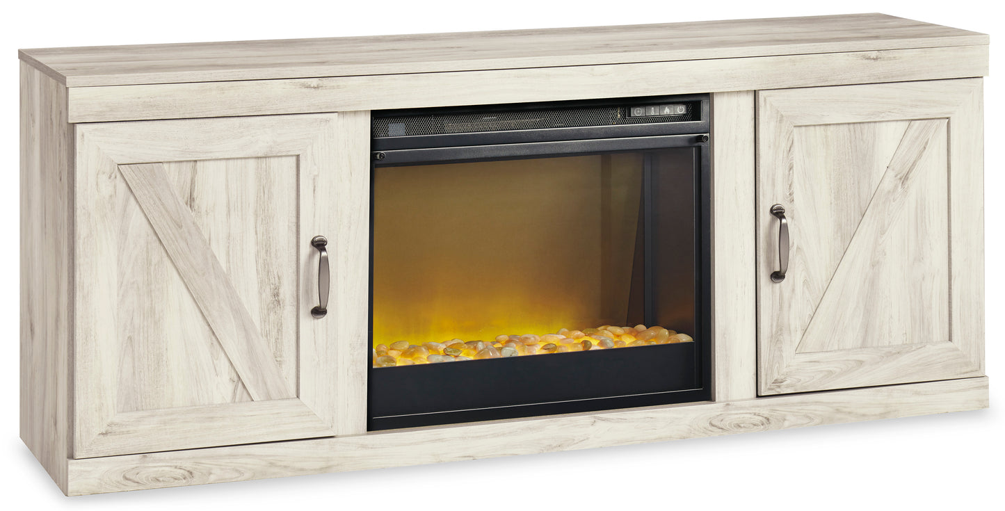 Bellaby LG TV Stand With Fireplace Option