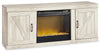 Bellaby LG TV Stand With Fireplace Option