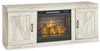 Bellaby LG TV Stand With Fireplace Option