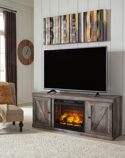 Wynnlow LG TV Stand With Fireplace Option