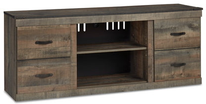 Trinell LG TV Stand With Fireplace Option