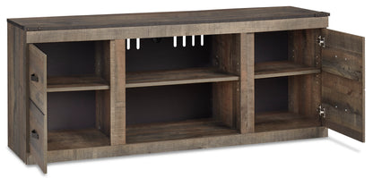 Trinell LG TV Stand With Fireplace Option