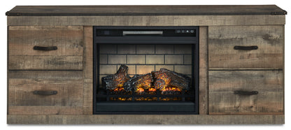 Trinell LG TV Stand With Fireplace Option