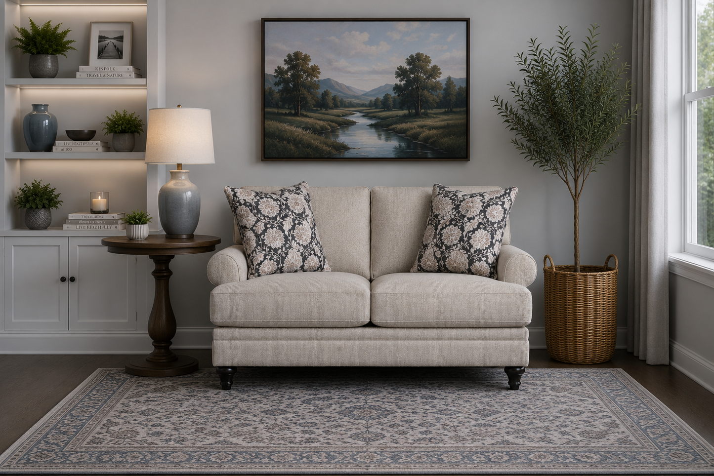 Splicers Sofa (3+2+1) + Accent Chair