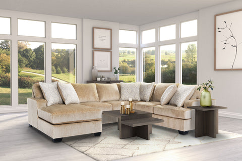 Alabaster Sectional Sofa Set