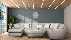 King Cushion Sectional Sofa Set