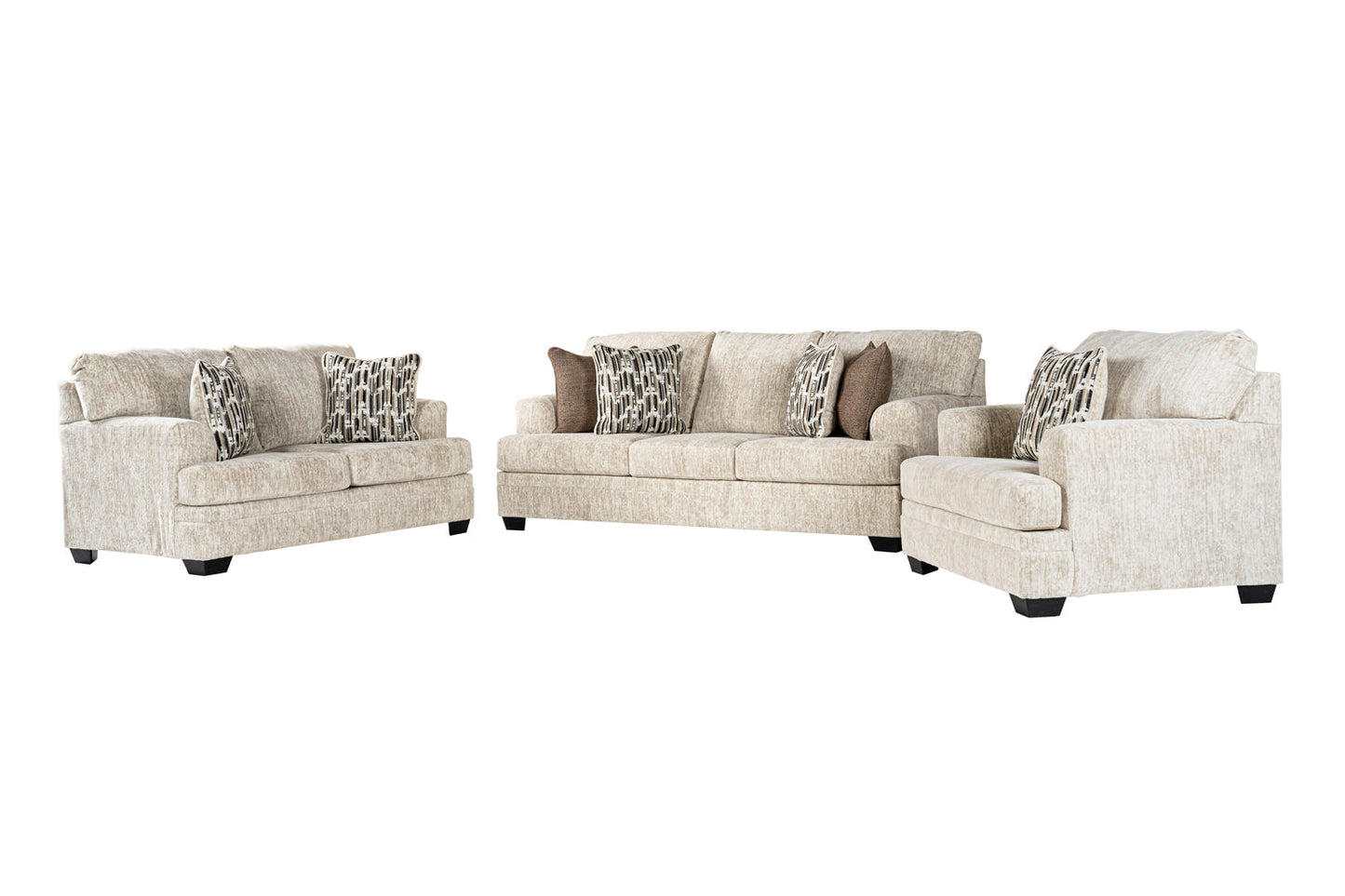 Delacroix Sofa Set (3+2+1+Accent chair)