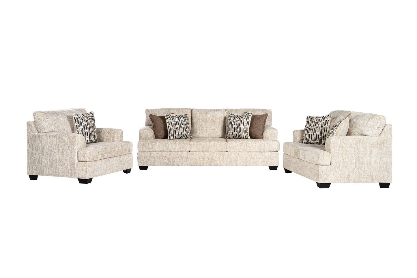 Delacroix Sofa Set (3+2+2+Accent chair)