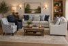 Back spin Sofa (3+2) + 2 Accent Chairs
