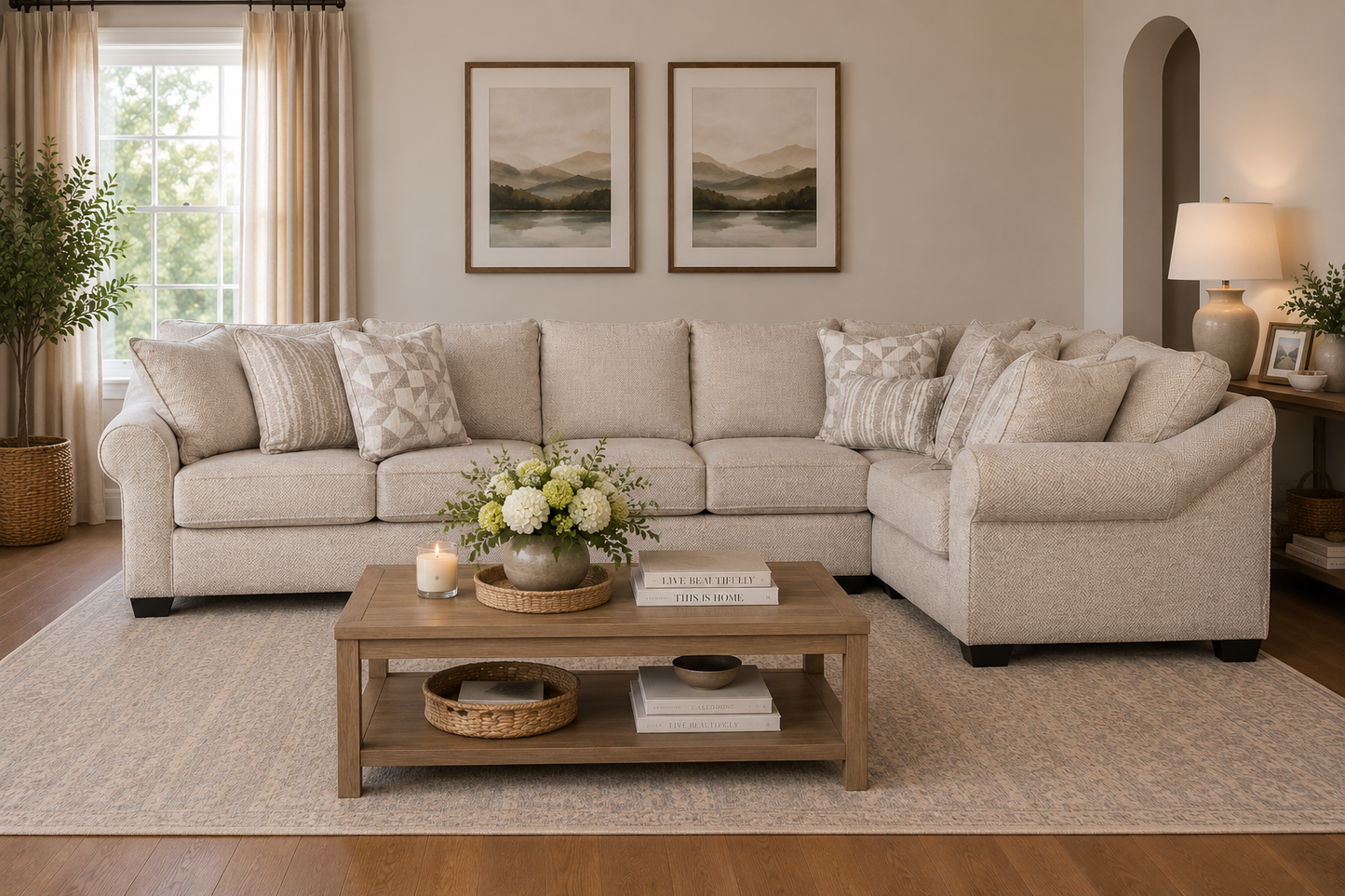 Camaby 4-piece Sectional Sofa Set