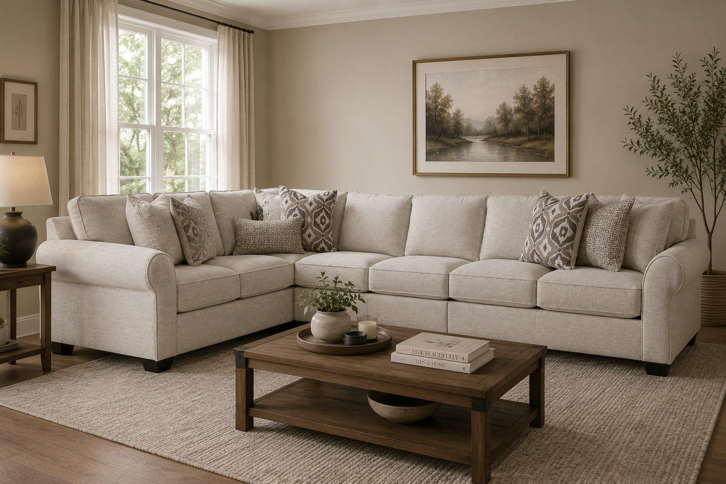 Seraphine 4-piece Sectional Sofa Set
