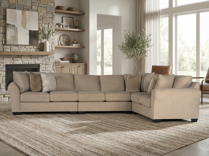 Valentina 4-piece Sectional Sofa Set