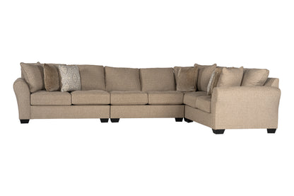 Valentina 4-piece Sectional Sofa Set