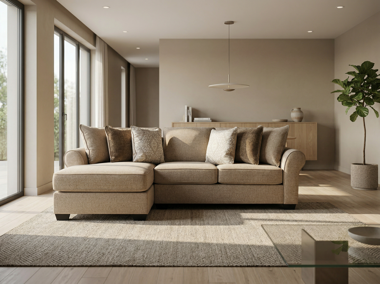 Valentina 2-piece Sectional Sofa Set