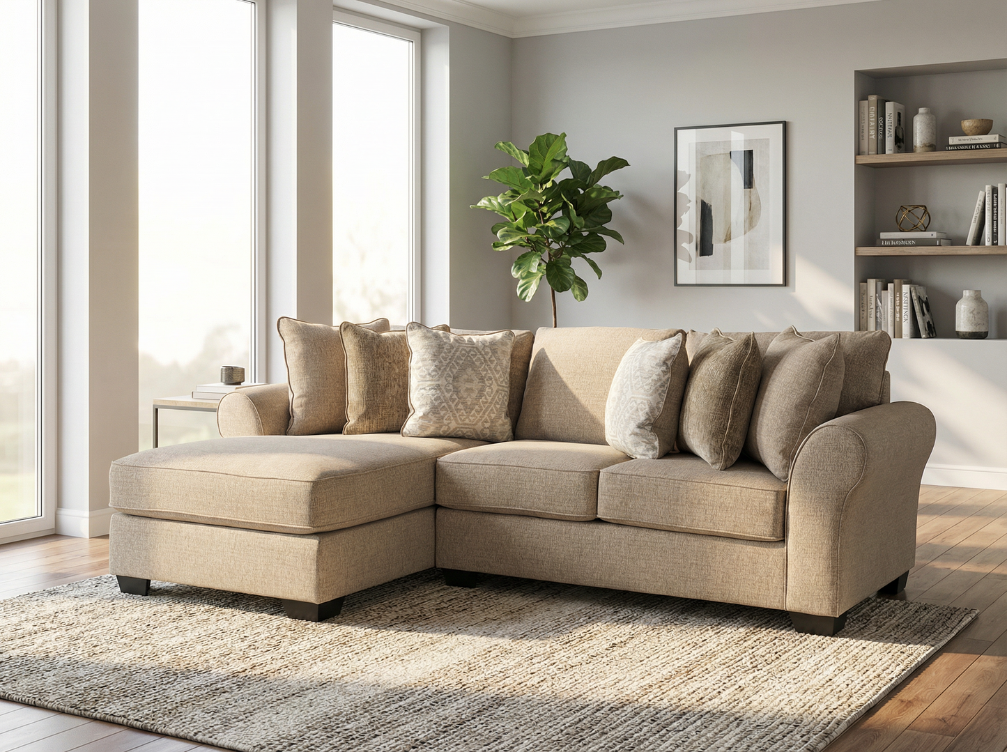 Valentina 2-piece Sectional Sofa Set
