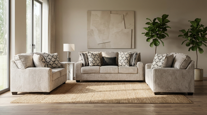 Pillow Prowler Sofa set (3+2+2)