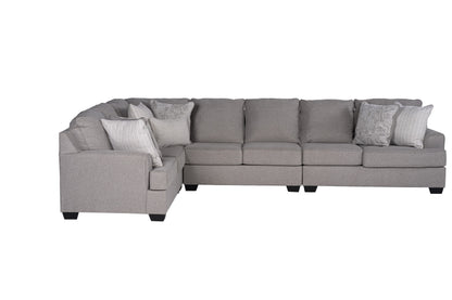 King Cushion 4-piece Sectional Sofa Set