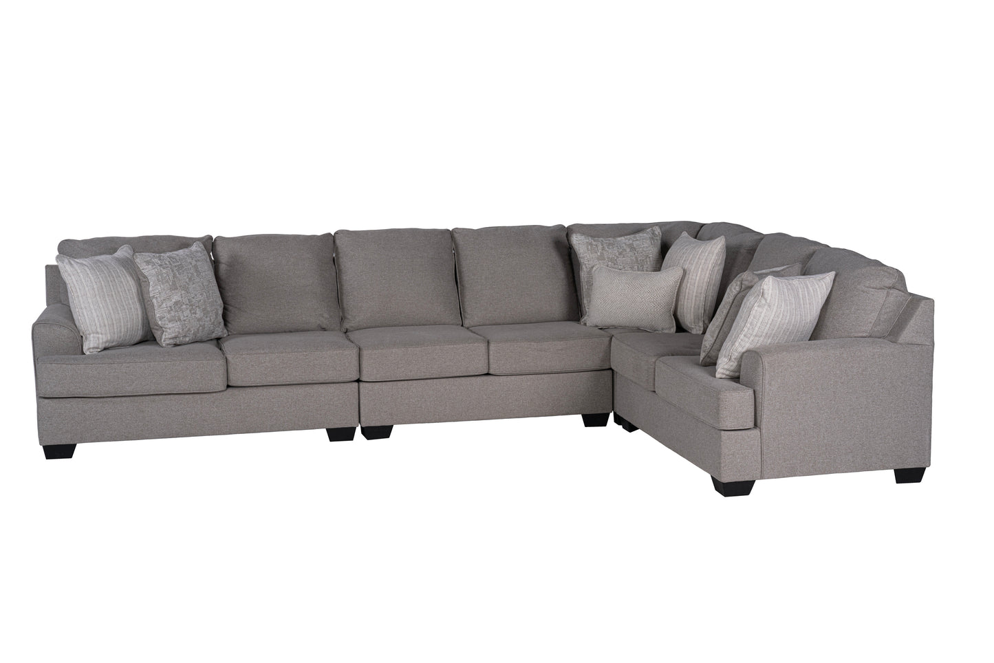King Cushion 4-piece Sectional Sofa Set