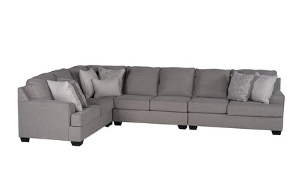 King Cushion 4-piece Sectional Sofa Set