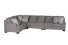 King Cushion 4-piece Sectional Sofa Set