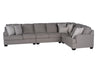 King Cushion 4-piece Sectional Sofa Set