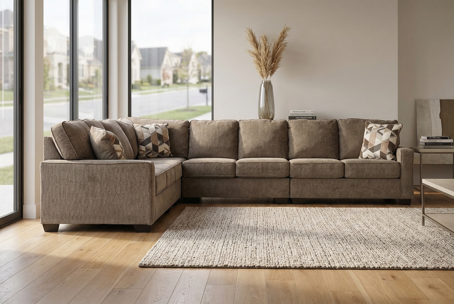 Savoy Luxe 4-piece Sectional Sofa Set