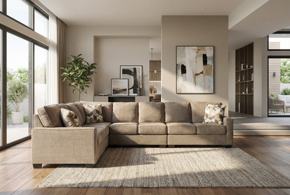 Savoy Luxe 4-piece Sectional Sofa Set