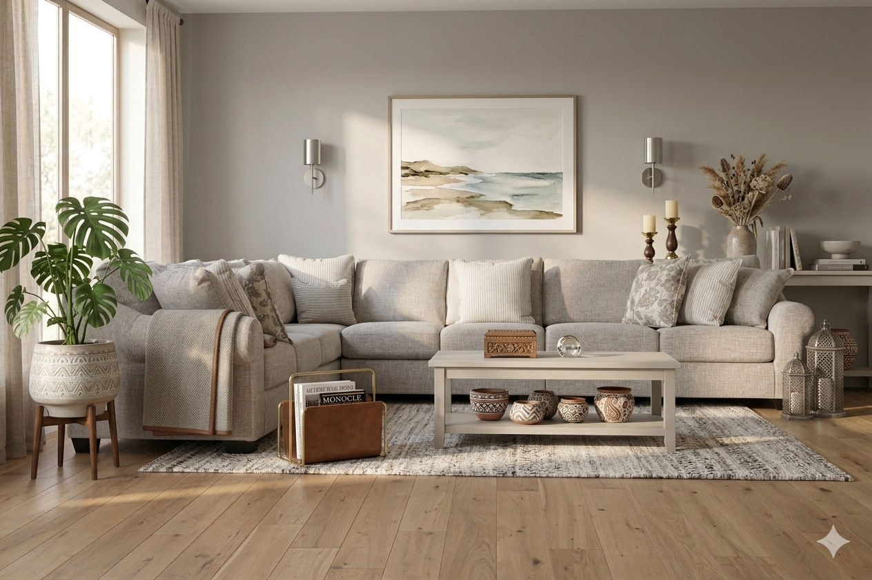 Opaline 4-piece Sectional Sofa Set
